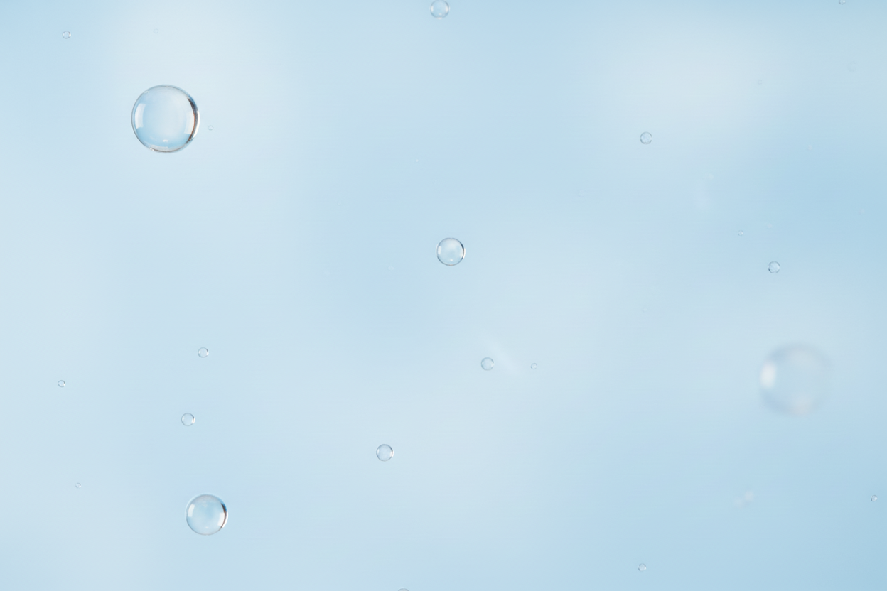 Baby Blue Bubbles Slide #B8D1E6